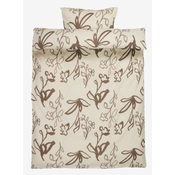 Set flanelske posteljine Doris 140x200 natur ( 7397480 )