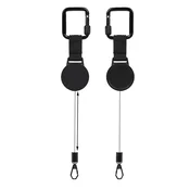 INF 2-Pack Zunanji izvlečni obesek za ključe proti izgubi z jekleno žico, (5000165844)