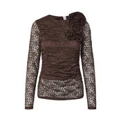 YAS Bluza YASDONA rjava