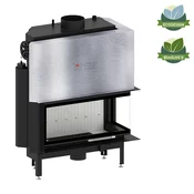 Hitze ALBERO AQUASYSTEM ALAQS90x41.RG - DECOR steklo(črni šamot)