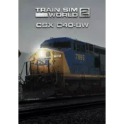 Train Sim World 2: CSX C40-8W Loco (DLC) (PC) Steam Key GLOBAL
