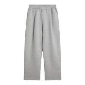 Bershka Hlače z naborki pegasto siva