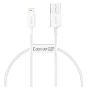 BASEUS Superior USB kabel za iPhone Lightning 2.4A 25cm bijeli
