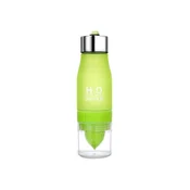 Alum online Praktična steklenica s sokovnikom 650 ml