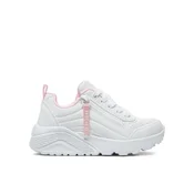 Skechers UNO LITE - EASY ZIP, djecje patike za slobodno vrijeme, bijela 310387L