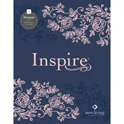 Inspire Bible Nlt, Filament Enabled (Hardcover Leatherlike, Navy)
