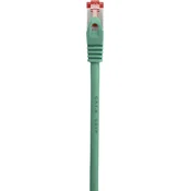 Renkforce Renkforce RF-5503262 RJ45 omrežni kabel CAT 6 S/FTP 10.00 m zelena z zaščitnim zapornim zatičem, pozlačeni konektorji, ognjevaren 1 kos, (20561864)