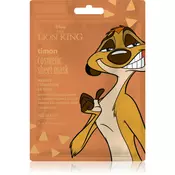 Mad Beauty Lion King Timon maska iz platna za intenzivno vlažnost 25 ml