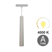 LED viseča svetilka cev bela 10W 3CCT tip A za magnetne tirnice SMART TRACK 48VDC
