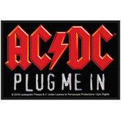 AC/DC Plug Me In Sew-On Patch