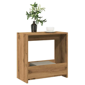 Pomocni stol Artisan hrast 50x26x50 cm izradeno drvo
