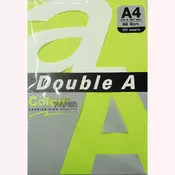 Papir A4 Double A 80g 100l Neon green