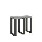 Ityhome Ityhome 90 x 77 konzolna miza siva, (20847958)