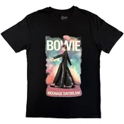 David Bowie Moonage 11 Fade (Embellished) Black M Majica