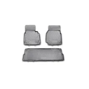 Element Tipske gumene patosnice Land Rover Defender 110 5D (2007+), 3 komada, Sive