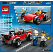 LEGO®® CITY POLICE pregon avtomobila s policijskim motorjem 60392