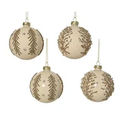 Dekordom dekoracija - hanging bauble glass 8cm 071815 - champagne - kmg ( 045649 )