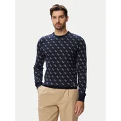 Guess Pulover M6YR11 Z0916 Mornarsko modra Regular Fit