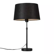 Namizna svetilka črna z odtenkom črna 35 cm nastavljiva - Parte