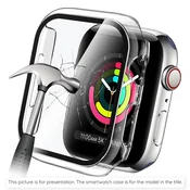 Ovitek z zaščito zaslona Techsuit Defense360 Pro za Huawei Watch Buds 2 - prozoren