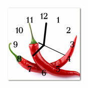 tulup.si Steklena kvadratna ura Chilli 30x30 cm