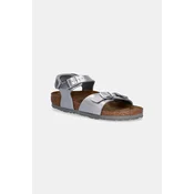 Birkenstock sandali otroški usnjeni Rio AS Kids Flowers