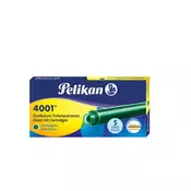 Tinta za nalivpero patrone duge pk5 4001 Pelikan 300070 tamno zelena