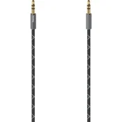 Hama Audio ext. kabel 3,5mm metal 0,75m