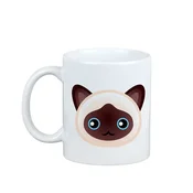 Artdog Birman - skodelica z grafiko in napisom znamke Art-Dog