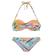 SUNSEEKER Bikini svetlo modra/majnica/oranžna