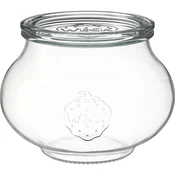WECK kozarec za vlaganje s steklenim pokrovom 950 ml, zaobljen