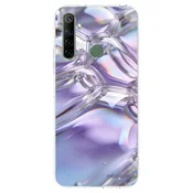 Silikonski prozorni ovitek za Realme 6i - Iridescent bubbles