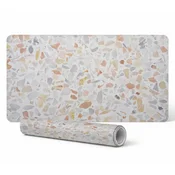 shumee Protizdrsna zaščitna podloga za pisalno mizo s grafiko iz kamnitega mozaika 90x45 cm