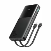 Joyroom prenosna baterija 10.000mAh 22,5W PowerBank črna JR-PBF19