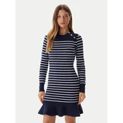 Guess Pletena obleka W5BK47 Z0422 Mornarsko modra Regular Fit
