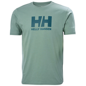 Helly Hansen HH LOGO T-SHIRT, moška majica, zelena 33979