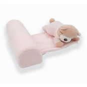 FIMBABY Podloga za bebe sa jastukom roze
