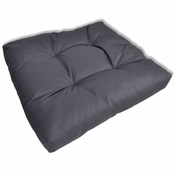 VIDAXL tapecirani jastuk za sjedalo 60 x 60 x 10 cm 40968 sivi