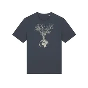 Life-Tree Majica Weltenbaum temno siva