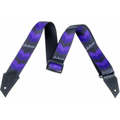 Jackson Strap Double V Black/Purple