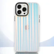 Infostyle Silikonski ovitek Holo za iPhone 12/ 12 Pro - Črna Črna/Stil 1/TPU silikon