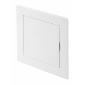 shumee Inšpekcijska vrata bela 200x200 mm ABS
