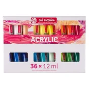 Talens Akrilne barve za ustvarjanje umetnosti 36 x 12 ml
