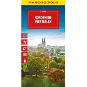 MARCO POLO Reisekarte Deutschland 05 Nordrhein-Westfalen 1:225.000