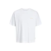 JACK & JONES Dres JORMONTAUK siva/oranžna/bela