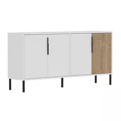 Omarica Kailua 2705 Hrast, Bela, 75x150x36cm, Iverna plošča