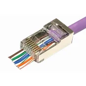 Modularni EZ vtič RJ45 8P8C CAT6 50pcs.