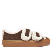 Superge Inuikii Shearling Low Velcro 1001.001.0231 Rjava