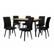 jedilnica set Victorville 292 75x80x140cm