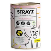 Strayz Mokra mačja hrana - raca in sladki krompir - 400 g